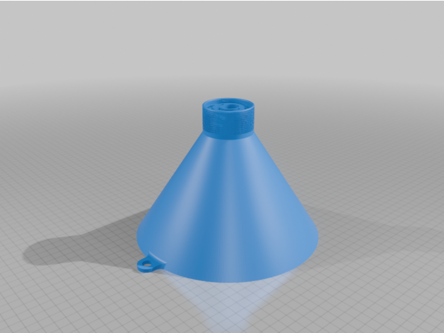 Funnel for 5qt oil bottle