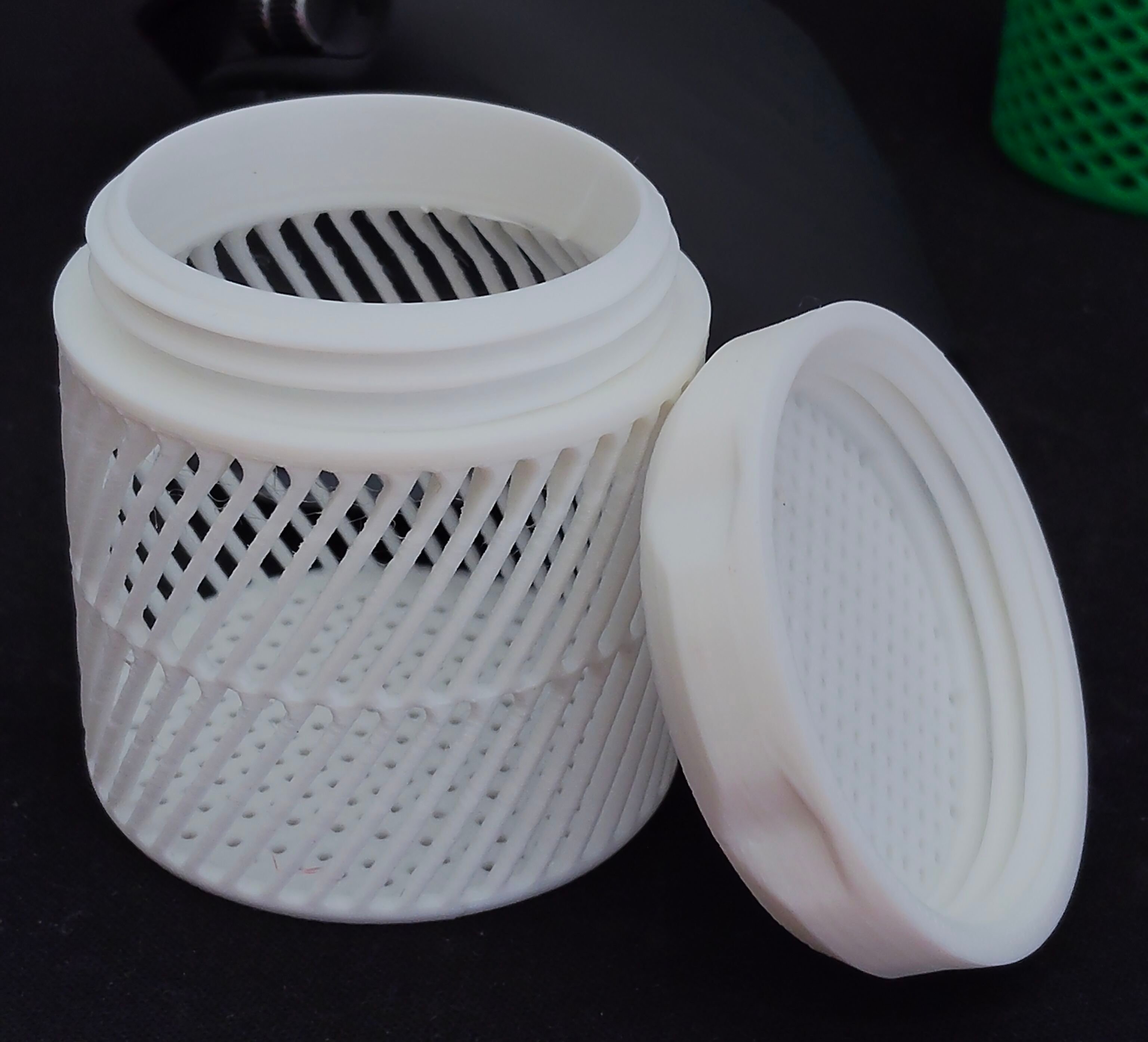 Silica Gel Container - Inside Spool