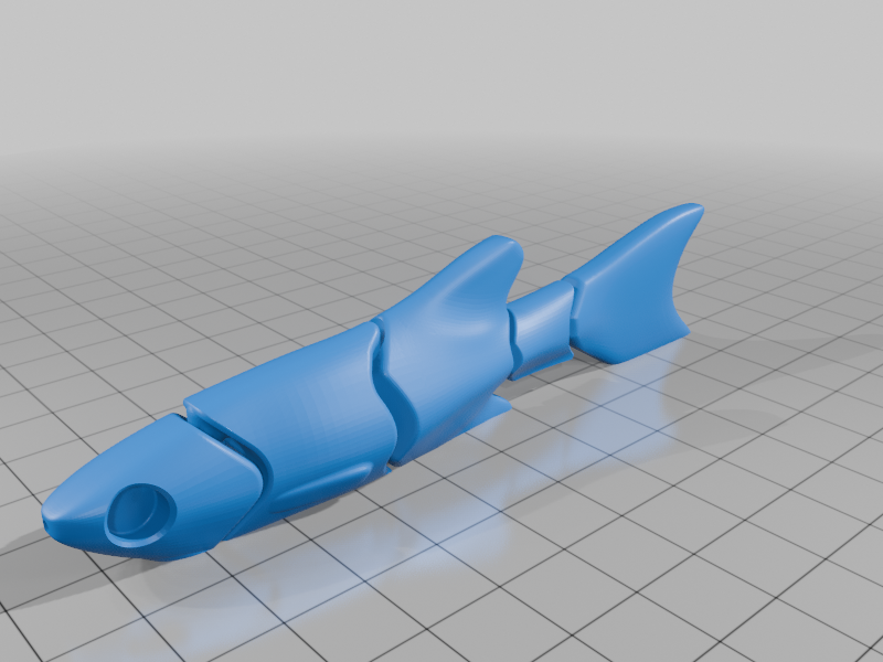 Avatar Articulated Danio Goldfish Keychain - Flexi Fish Toy