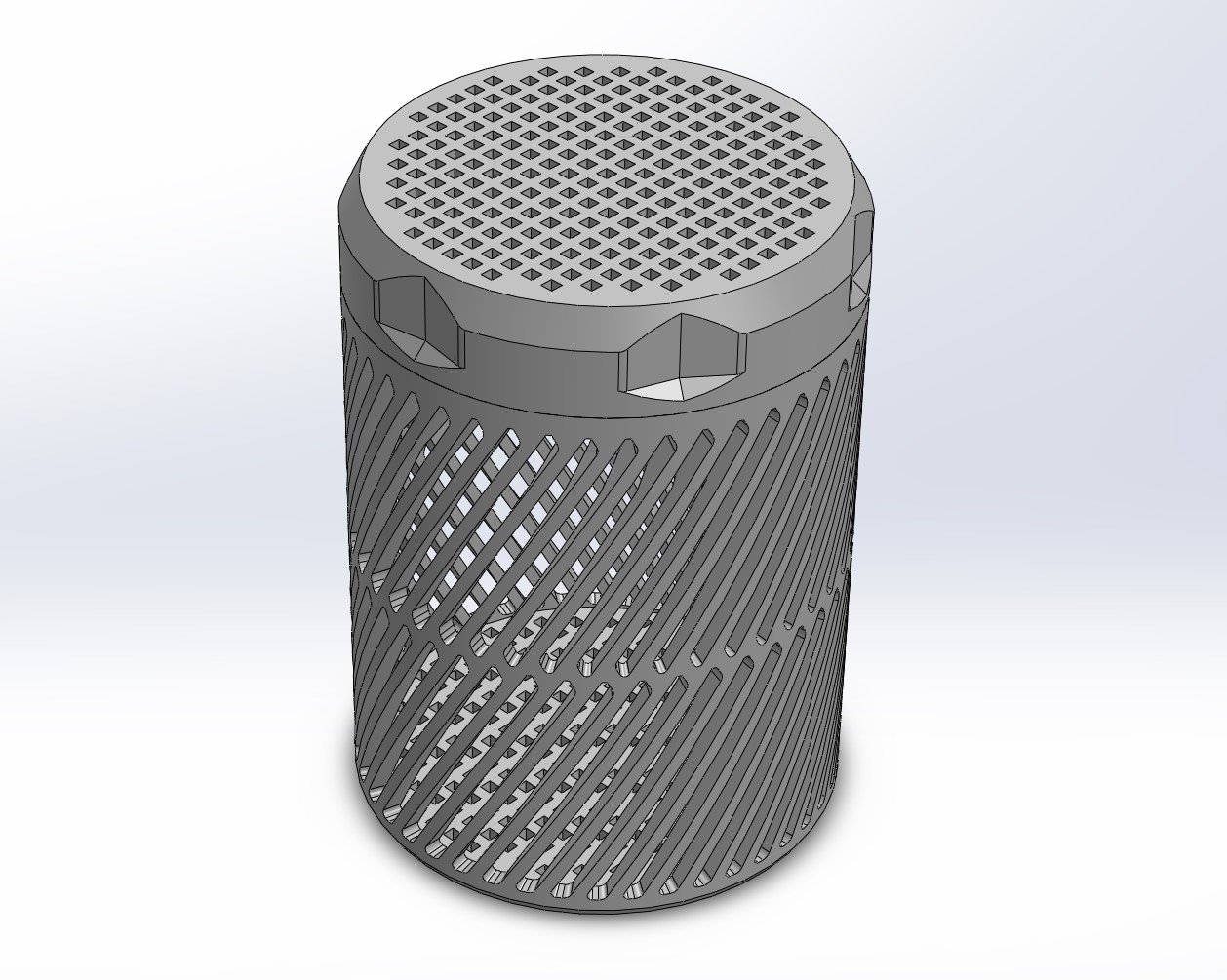 Silica Gel Container - Inside Spool