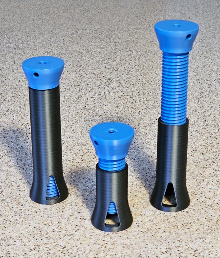 Adjustable supports or risers