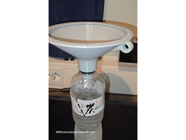 Don't MESS! Anti Spill Bottle Funnel